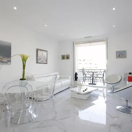 شقة La Croisette Elegant Avec Balcon Et Vue Apercu *